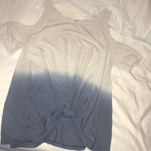 BRAND NEW umgee cold shoulder short sleeve shirt